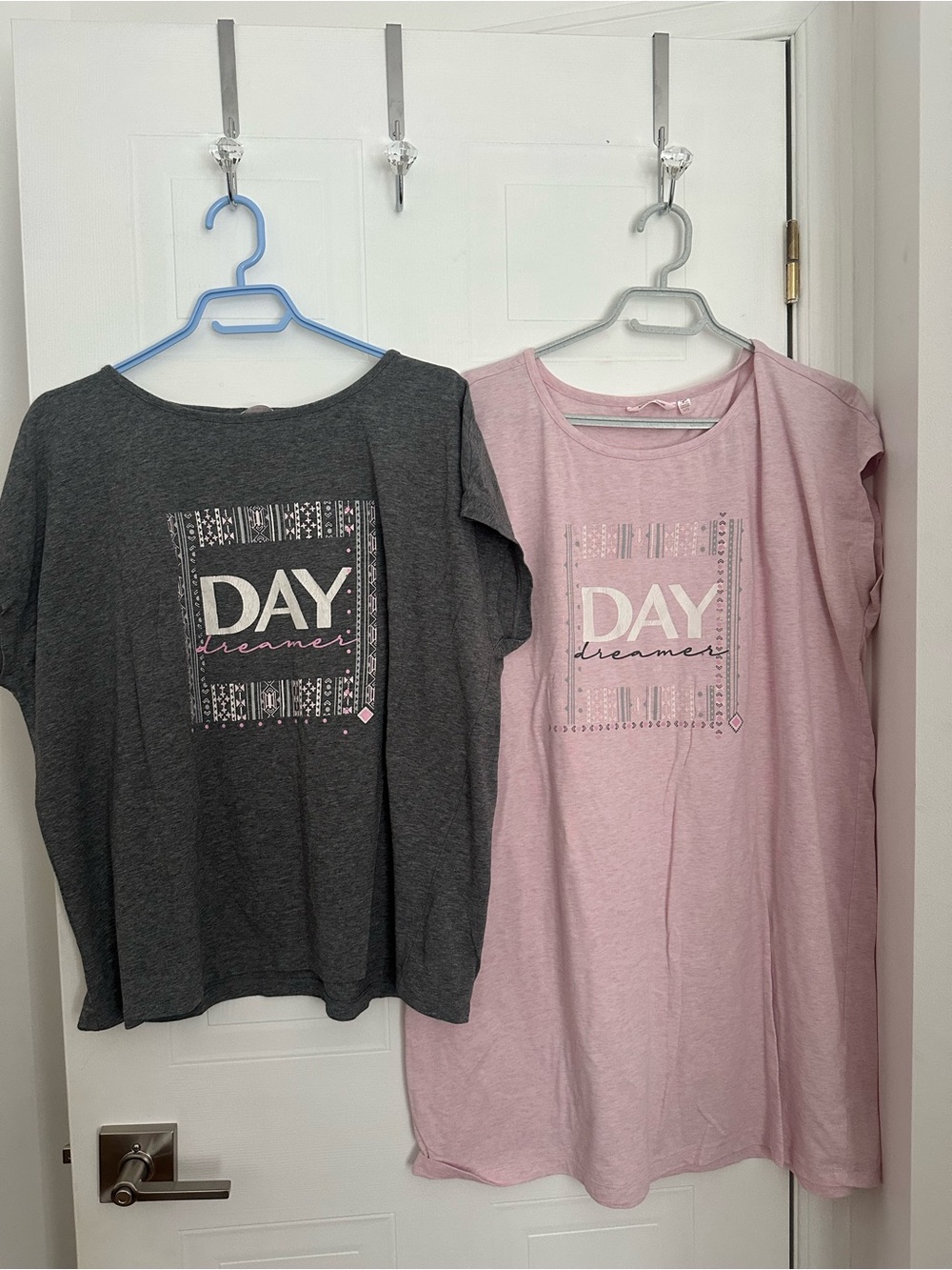 La Vie en Rose Day Dreamer PJs - Pink / Gray